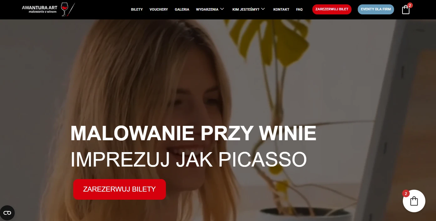 Malowanie przy winie – Awantura Art